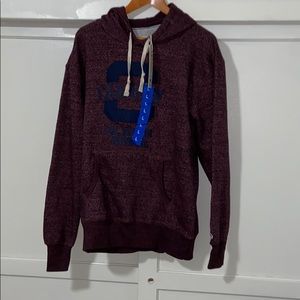 Champion burgundy hoodie